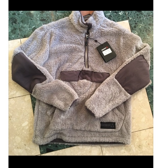 gerry Other - Gerry  nwt Gray Fleece Men's Pullover 1/4 zip Sweater S
